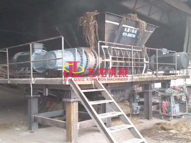 海安理昂生物質發(fā)電現場